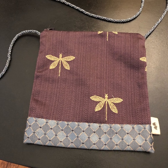 Beatnik Bags Handbags - Handmade Artisan Crossbody Butterfly Print Handbag by Beatnik Bags